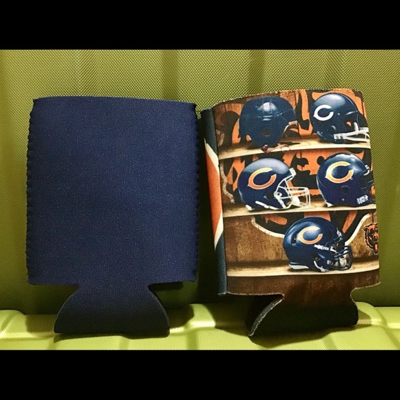 2 Chicago Bears Kazooie Beverage Sleeves - Picture 2 of 2
